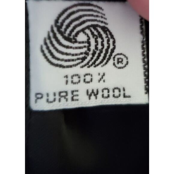 Jones New York Women's Black Wool Blazer Jacket Size 12 Made In USA - Picture 5 of 13